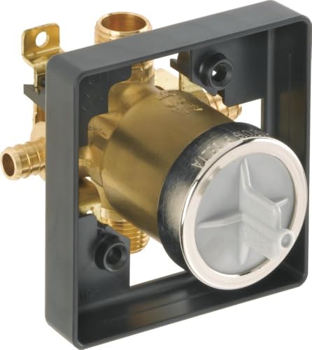 DELTA R1-PX Universal Valve Body Pex Black Without Screwdriver Stops