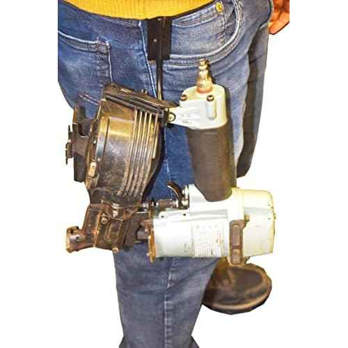 10-134 Heavy Duty Belt Hook for Cordless Tool, Durable Metal Belt Hook for Work Belt, Black