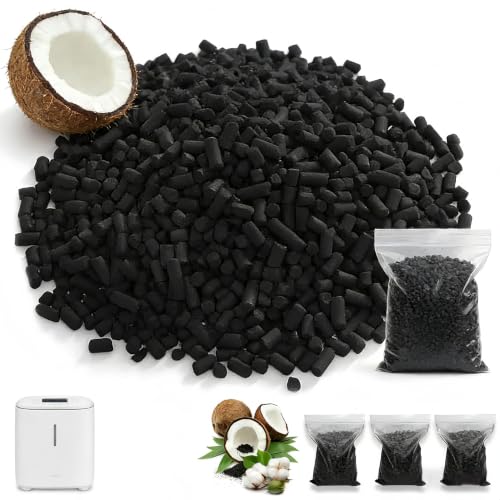 XVUCRT 4 lbs Activated Carbon Filter Refills for Lomi Kitchen Composter – Black