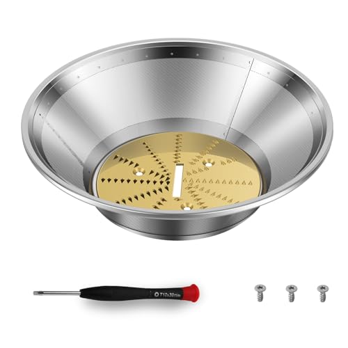 Titanium-Coated Juicer Mesh Filter Basket for Breville JE98XL/BJE200XL/BJE510XL/BJE820XL