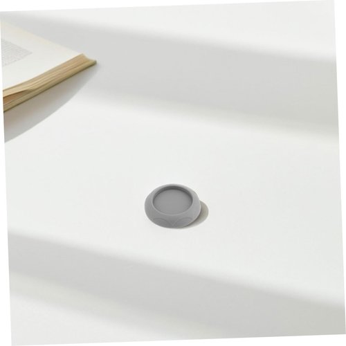 Yardwe 4Pcs Safety Gate Wall Protector Cups Easy Install Boy Girl Stair Gate Accessories for Wall Protection for Doorways Grey