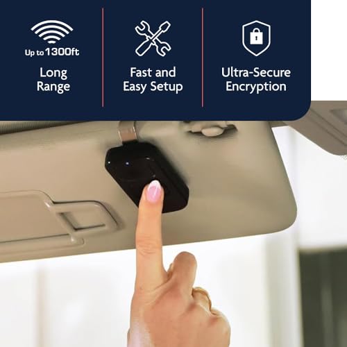 Chamberlain Universal 2-Button Garage Door Remote - myQ Compatible, Long Range
