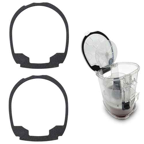 Replacement Gasket Compatible with Shark Cordless Vacuum Cleaner Dust Bin Lid, Sealing Ring Fit for IZ Series, IX141, Shark Replacement Parts Accessories, 2 PCS