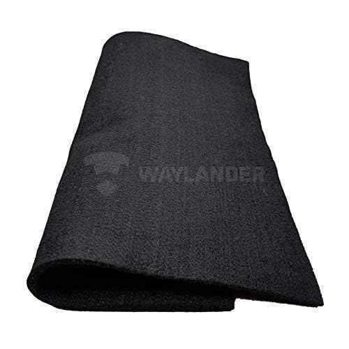 Waylander Carbon Felt Welding Blanket - Made in USA; Flame Retardant Fabric Up to 1800¡ÆF; Easy to Cut Fire Proof Mat