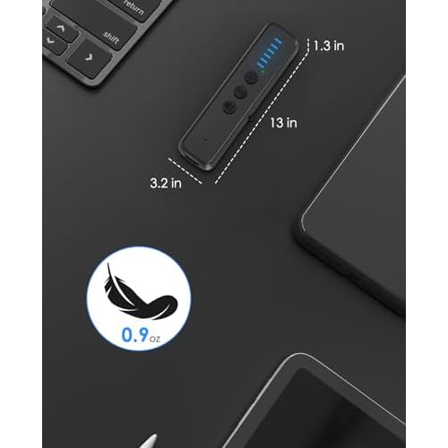 Upgraded Hidden Camera Detector, AI-Powered Anti-Spy Device, Bug & GPS Tracker & RF Detector, Portable Spy Camera Finder for Hotels, Travel, Home & Office