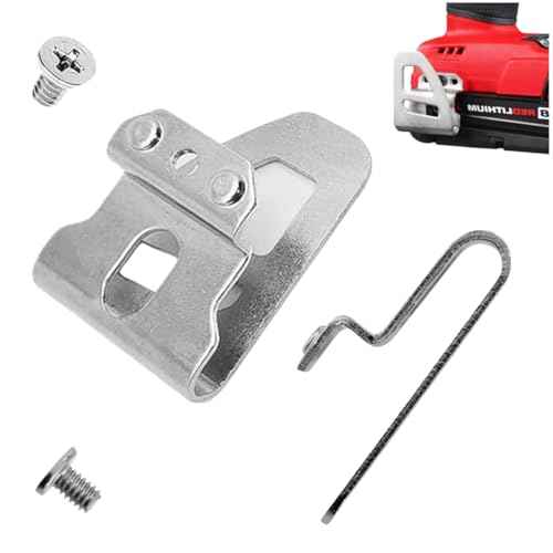 6 Pack 42-70-2653 Belt Clip/Hook compatible with milwaukee Work with M18 tool Impact Driver Hammer Drill Replace for 2797-22£¬2604-20, 2604-22, 2604-22CT with Free Screw