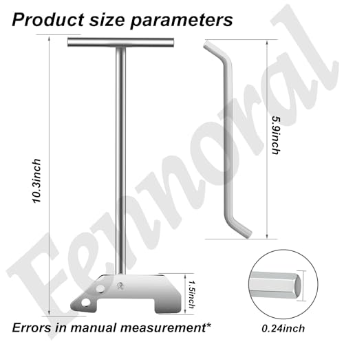 Garbage Disposal Unjamming Wrench, 2-Pack — Compatible with InSinkErator/Moen/Disposed Units