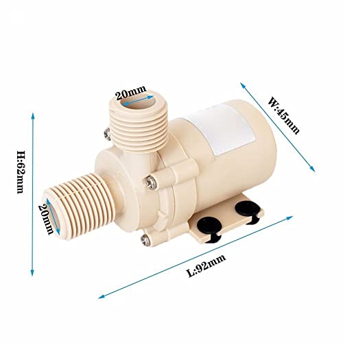 Brushless Circulation Dc Pump, solar Hot Water Heater, pressurized Submersible(12V 6m 12L per min)