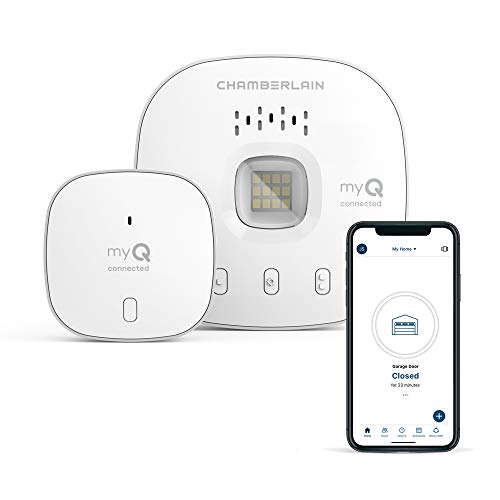 Chamberlain 2.6 Smart Garage Control - Wireless WiFi & Bluetooth Hub, White