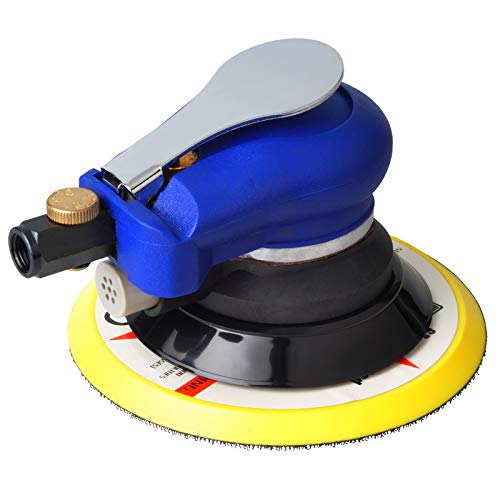 PROSHI 6-Inch Random Orbit Air Sander with Variable Speed Control