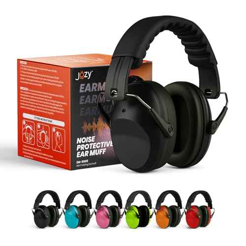 Jozy Noise Canceling Headphones for Kids, SNR 26dB Ear Protection for Autism, Sound Proof Sensory Muffs for Hearing, Concerts