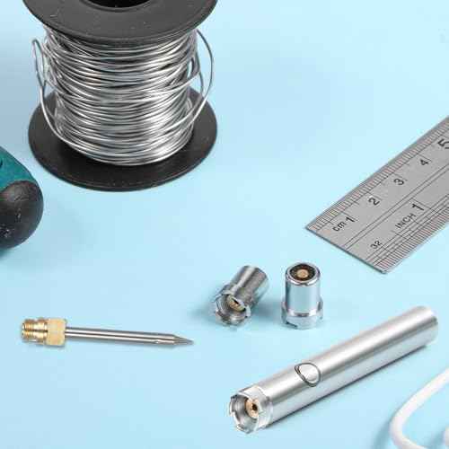 6PCS Thread Screw Converter, Thread Adapters Soldering Iron Ring Adapters Connector Repair Accessories for Connecting Soldering Irons Circuit Board Repair Electronic Equipment