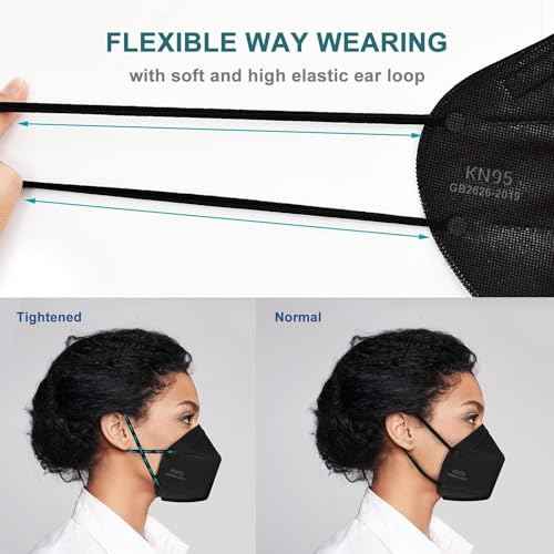 KN95 Face Mask,KN95 Mask,Cup Masks Breathable 5-Layer Filter Efficiency¡Ã95% Disposable Certified Face Mask