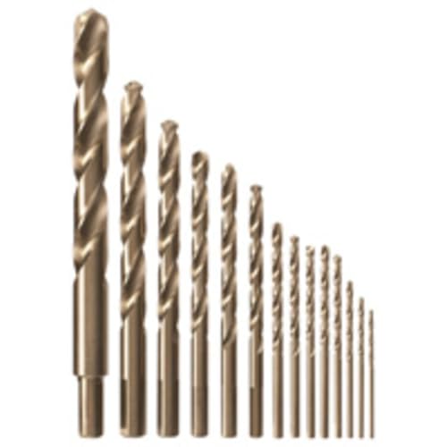 BOSCH CO14B 14-Piece Cobalt Drill Bit Set With Case