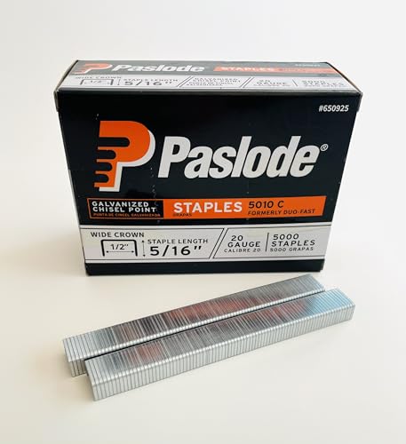 Duo-Fast 5010C 5/16-Inch x 20-Gauge Galvanized Staples for Stapler