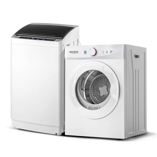 ROVSUN 1.8 Cu Ft Portable Washer & 17.8LBS Dryer Combo Set for Apartments