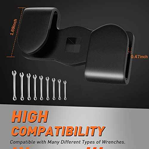 QUICKWOLF Wrench Extender Tool, Universal Wrench Extender with 1/2 Inch or 21mm Hex Drive for Mechanics and Automotive,Heat-Treated Forging