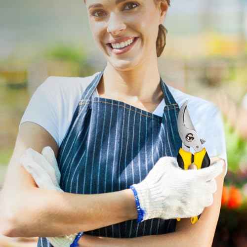 Pruning Shears, 3 Pack Garden Shears, Clippers Handheld, Stainless Steel Garden Snips, Pruners for Gardening, Gardening Scissors Hand Pruner Pruning Shear with Stainless Steel Blades