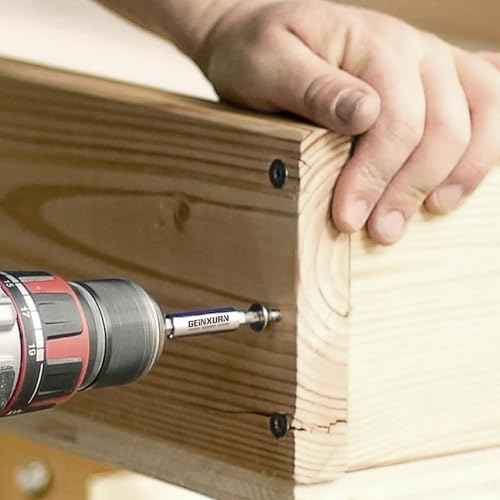 9Pc Cr-V Screwdriver Bit Holders, Extension Socket Drill Bit Magnetic Holder Hex Shank Quick-Change Drill Bit Guide (2.5¡±3¡±6¡±)