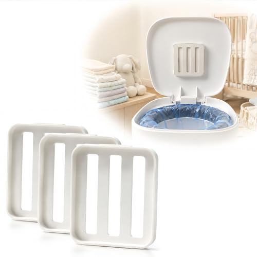 Diaper Pail Filter Holder Replacement 3-Pack for Diaper Genie Complete