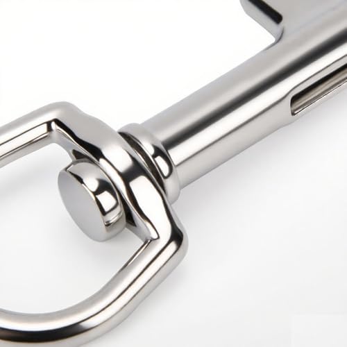 QAVBFA 94mm Stainless Steel Swivel Bolt Snap Diving Clips for Pet Leash & Outdoor Use