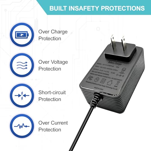 DC Power Supply Adapter MAX 21V 15W,Battery Charger for 18V 20V 21V Tool Battery Pack,with 5.5x2.5/2.1mm Connector and a DC Female Connector, Ideal for Lithium Batteries,led,Power Tools