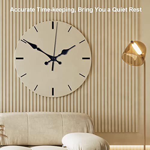 3 Pack Silent Quartz Clock Movements with 7 Hands Replacement Kit - EMOON