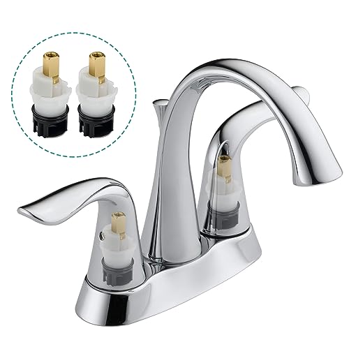 REHUH RP25513 Faucet Stem Replacement Kit for Delta 2 Handle Faucets — 2 Pack