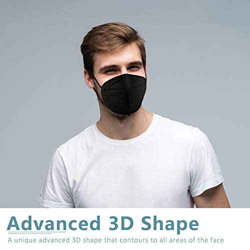 ChiSip Disposable Face Masks, 5 Layer Breathable Masks for Adult, Men, Women