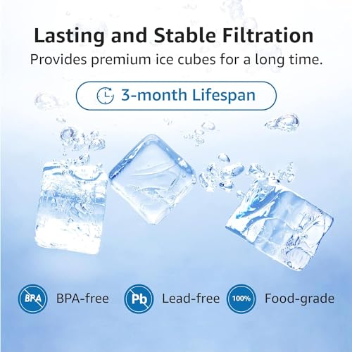 AQUA CREST C33 Ice Maker Filter 3-Pack for GE Opal Ice Maker White (3 Pack)
