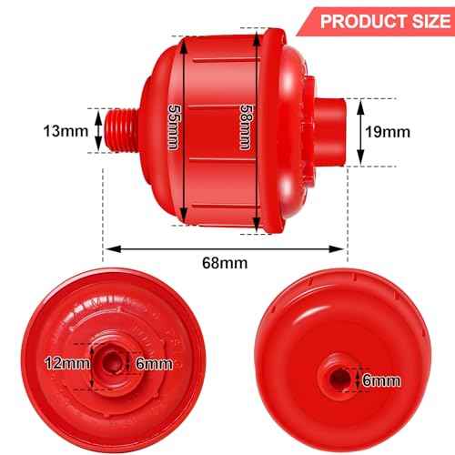 4PCS Disposable Air Water Filters, Mini Disposable Spray Gun Filter, Only Standard 1/4 Inch Threads, for Most Spray Guns and Air Tools