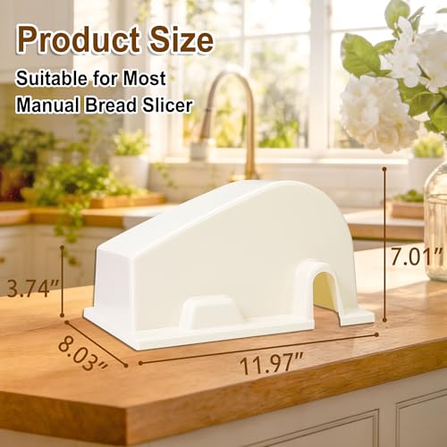 Universal Bread Slicer Dust Cover - Fits Most Manual Slicers, BPA-Free