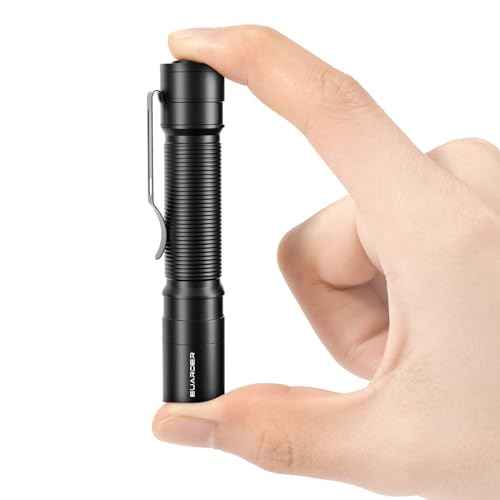 Mini Flashlight, Super Bright Small Tactical Flashlight, Ultra-Compact Powerful Flashlight, High Lumens Pocket Pen Light with Clip for Camping, Outdoor, Emergency