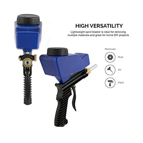 NEIKO 30068A Air Sand Blaster Gun | Remove Paint, Rust, Stains, and