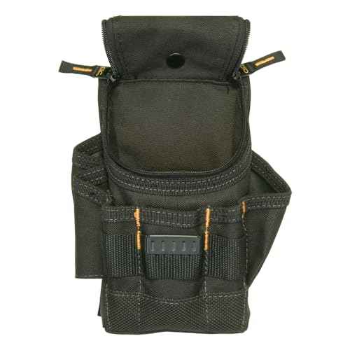 Custom Leathercraft CLC 1523 Ziptop Utility Pouch, Small