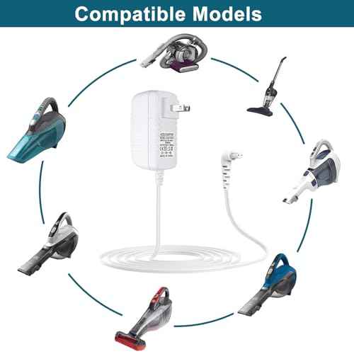 15V Charger for Black and Decker 90627870 Dustbuster Handheld Vacuum HHVI315JO42 HHVI320JR02 HFVB320J27 HLVA320JS10 S003AQU1500015 Power Adapter
