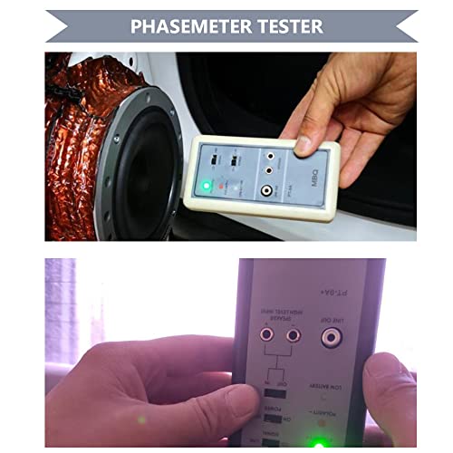 Eaglerich Car Audio Phase Meter - Speaker Polarity Tester for Auto Systems
