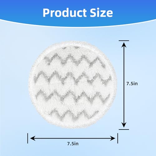 VIEWALL Steam Mop Pads Replacement for Shark S8000 S8001 S8002 S8200 S8200 – S7000/S8000 Variation Included