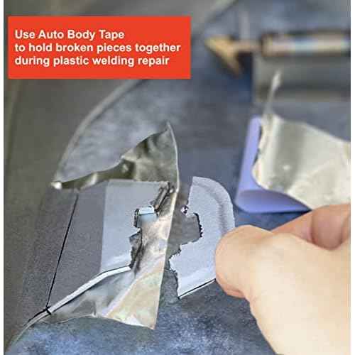 JOUNJIP Standard Plastic Welding Kit- UL Certified Welder 80W- Professional Grade Plastic Repair Kit for Automotive Car Bumper, Kayak, Tank Repair