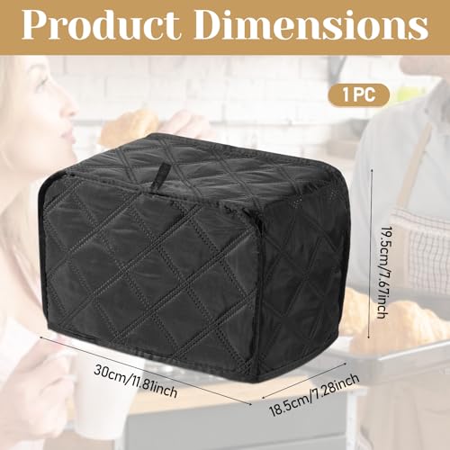 Toaster Cover 2-Slice Quilted Polyester Universal Fit