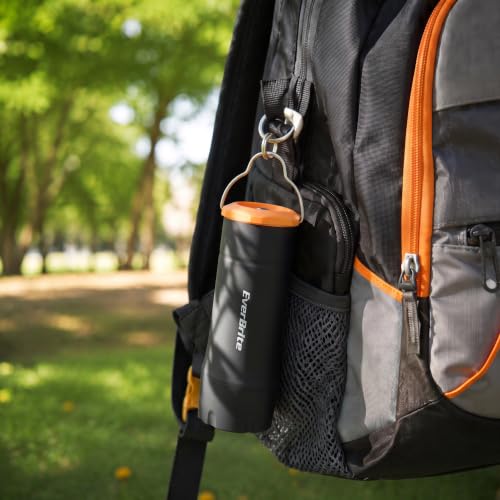 EverBrite Black 2-in-1 Mini Lantern & Flashlight, Zoomable, 3 Modes