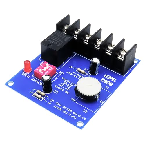 FUHUOLU 6062 Digital Timer 12/24VDC for Security & Access Control