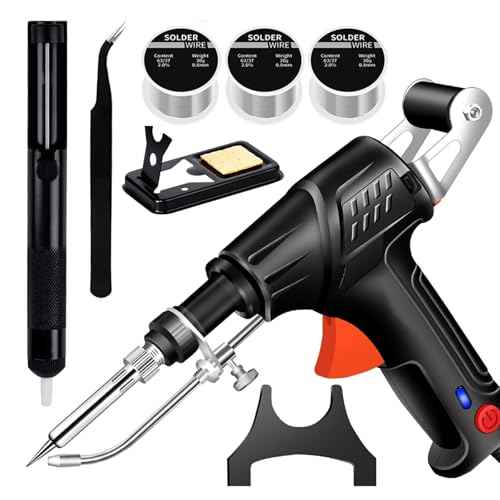 8PCS Internally Heated Industrial Welding Tools, 2025 New Industrial Welding Machine, Automatic Multi-function Soldering Iron Soldering Gun Set for Industrial Home DIY