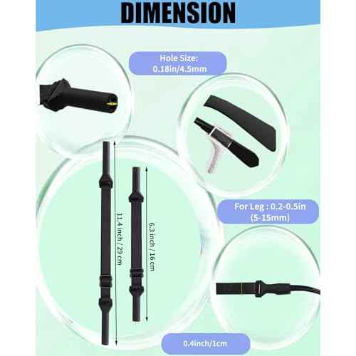 Kids Glasses Strap for Boys Girls(6.5-10in),Silicone Eyeglasses Straps for Women Men, Toddler Glasses Strap