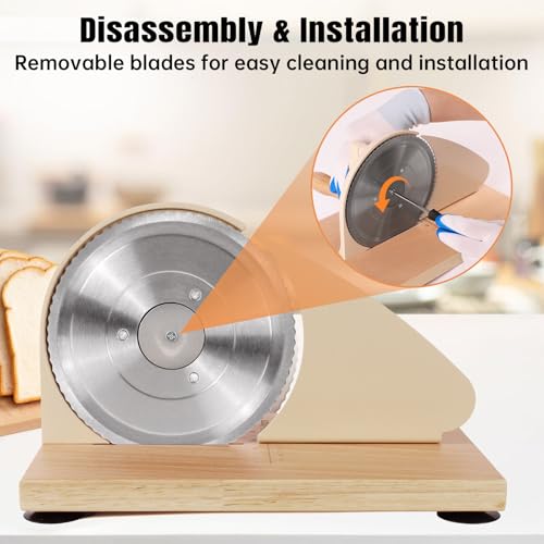 6.6'' Bread Slicer Replacement Blade for Vanerepok Serrated Stainless Steel