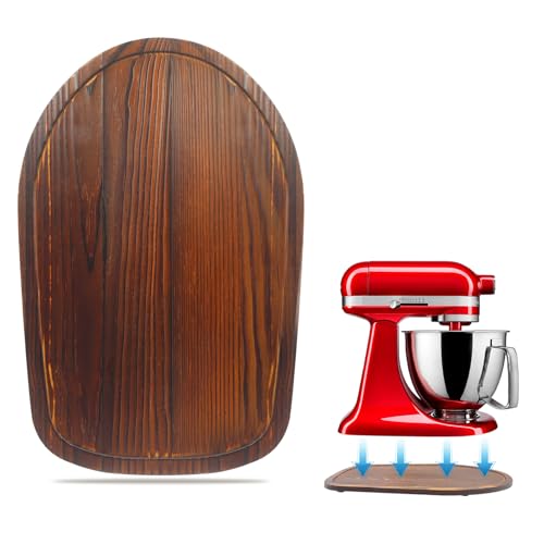 Jayobgo Mixer Slider Mat for KitchenAid Tilt Head 4.5-5 Qt - Brown