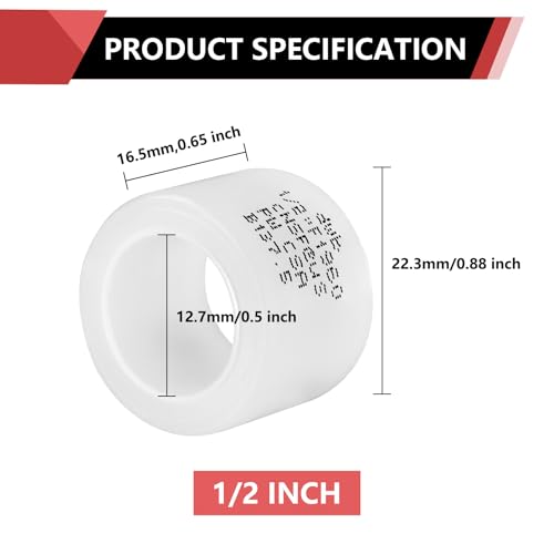 100 Pack 1/2 Inch F1960 Expansion Rings for PEX-A Tubing - EFIELD