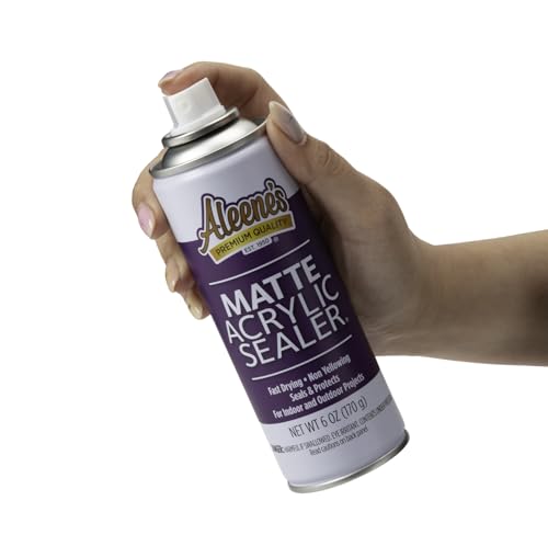 Aleene's Spray Acrylic Sealer Matte Clear Finish 6oz - Brand: Aleene's, Variation: Clear - Matte / 1