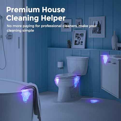 RECHOO Black Light UV Flashlight, 395nm Blacklight Rechargeable Flashlights UV Light, Portable Mini Black Light for Pet Urine Detection, Bed Bug, Dry Stains, Resin Curing, Scorpions Finder