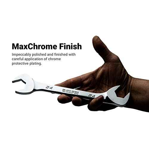 Capri Tools 13 mm Angle Open End Wrench, 30¡Æ and 60¡Æ angles, Metric